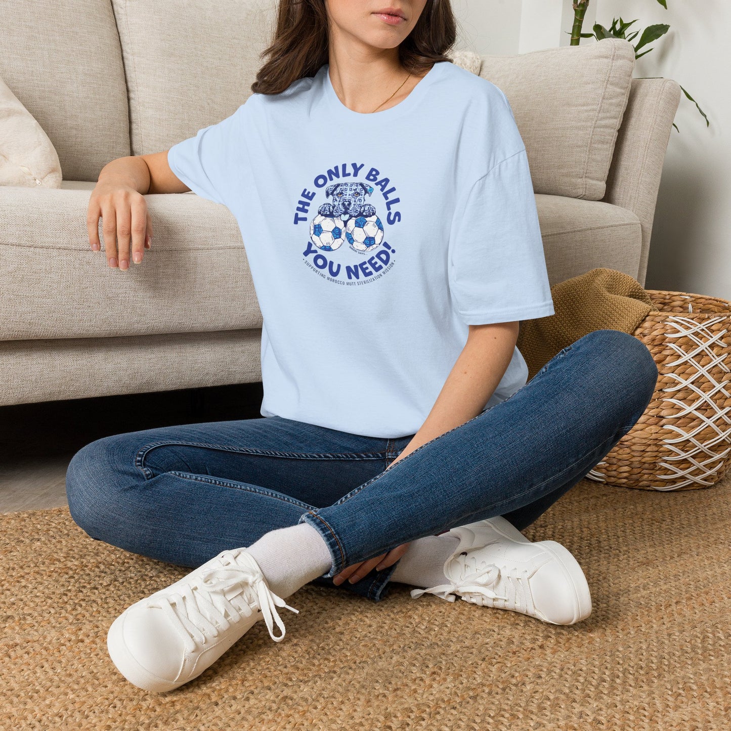 Soccer Balls Graphic T-Shirt — "The Only Balls You Need"