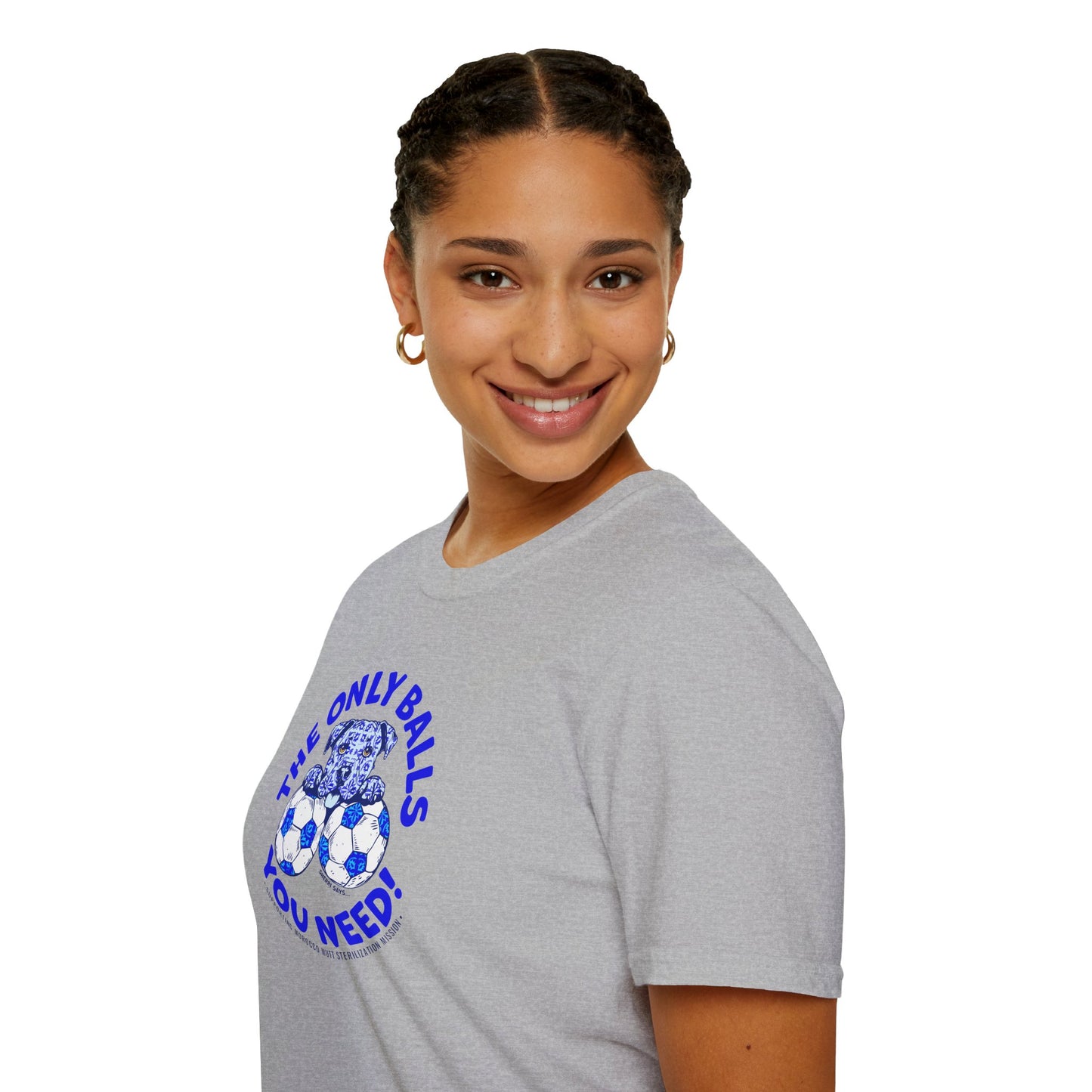 Soccer Balls Graphic T-Shirt — "The Only Balls You Need"