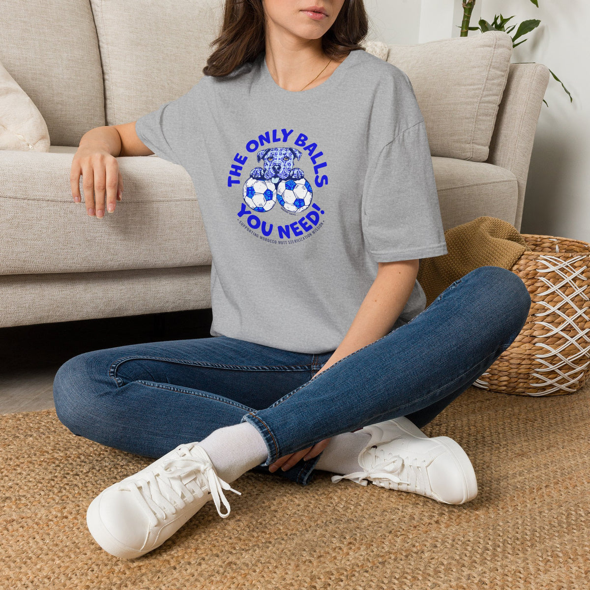 Soccer Balls Graphic T-Shirt — "The Only Balls You Need"
