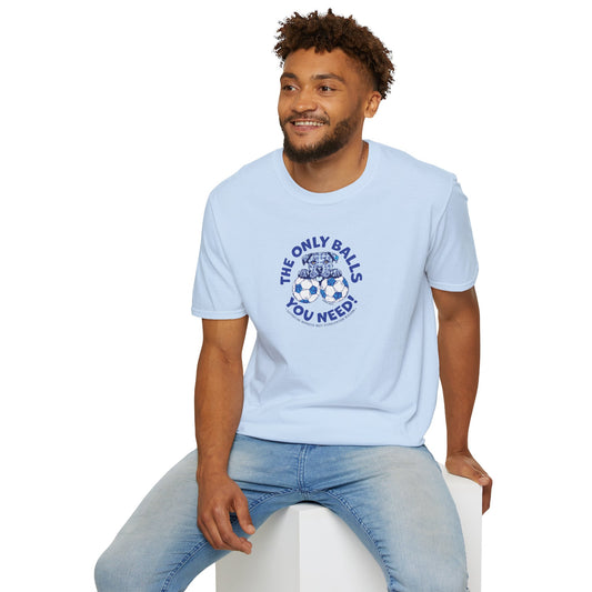 Soccer Balls Graphic T-Shirt — "The Only Balls You Need"