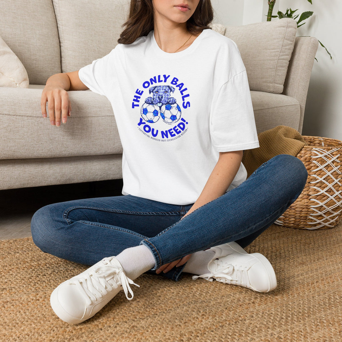 Soccer Balls Graphic T-Shirt — "The Only Balls You Need"